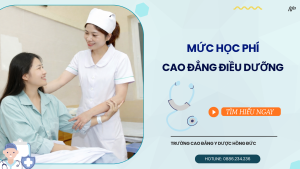 Học phí Cao đẳng Điều dưỡng năm 2026: Cập nhật mới nhất tại Cao đẳng Y Dược Hồng Đức