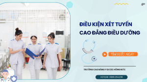 Điều kiện xét tuyển Cao đẳng Điều dưỡng TP.HCM năm 2026 mới nhất