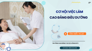 Cơ hội việc làm ngành Cao đẳng Điều dưỡng năm 2026