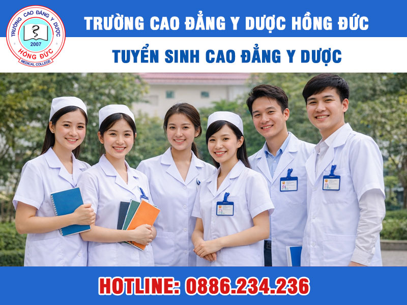 Trường Cao đẳng Y Dược Hồng Đức Tuyển sinh Cao đẳng Y Dược TP.HCM năm 2026