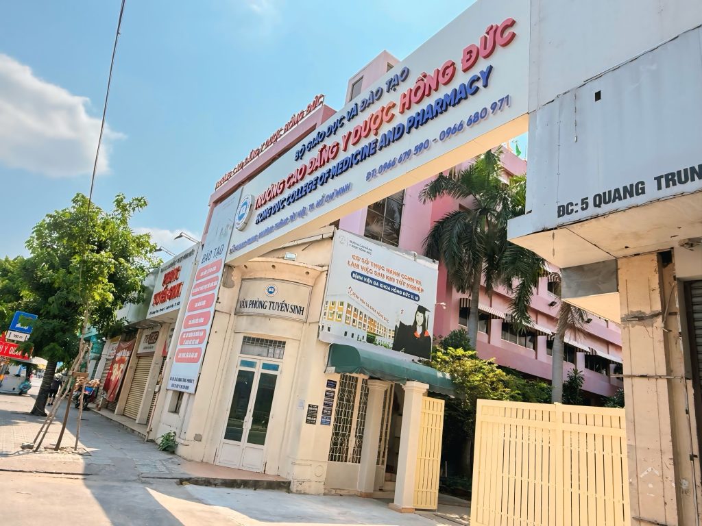 cao đẳng y dược hồng đức