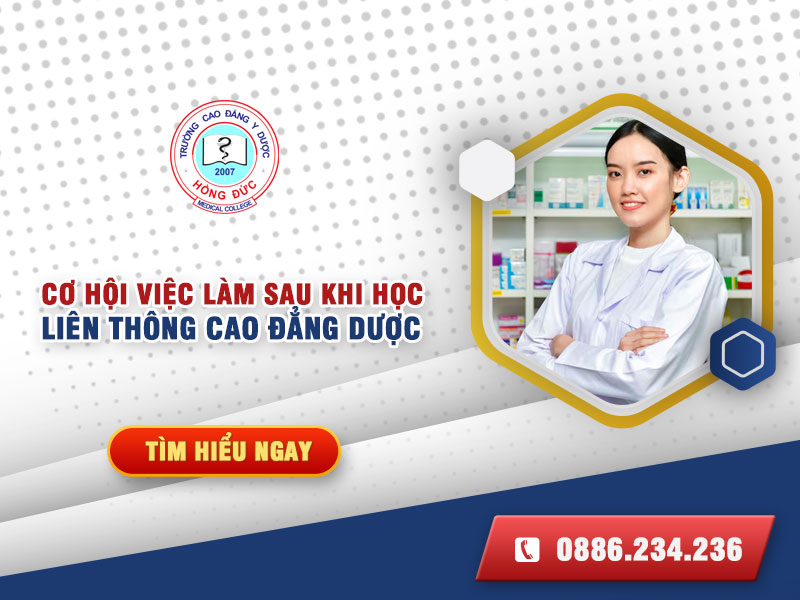 Cơ hội việc làm sau khi học Liên thông Cao đẳng Dược