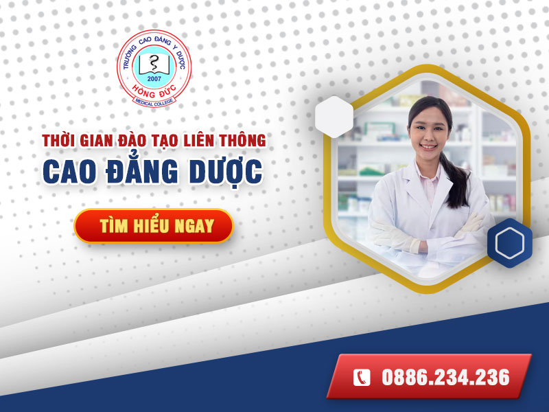 Liên thông Cao đẳng Dược đào tạo thời gian ngắn