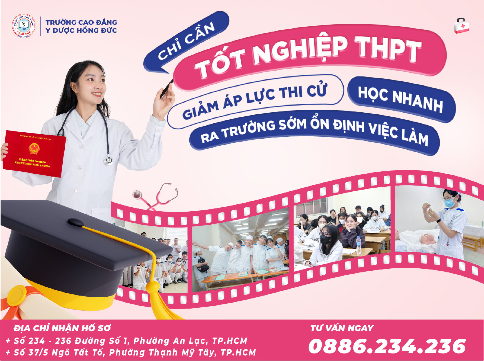 Học phí Cao đẳng Phục hồi Chức năng hệ chính quy năm 2026 