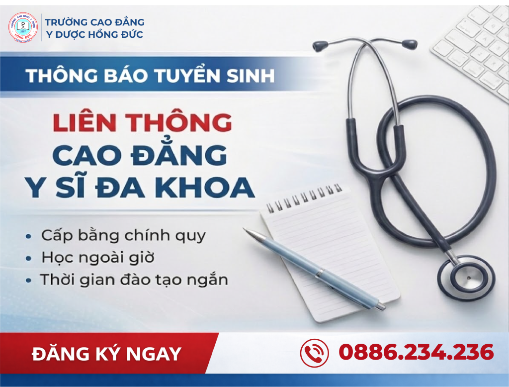 Liên thông Cao đẳng Y sỹ đa khoa TpHCM