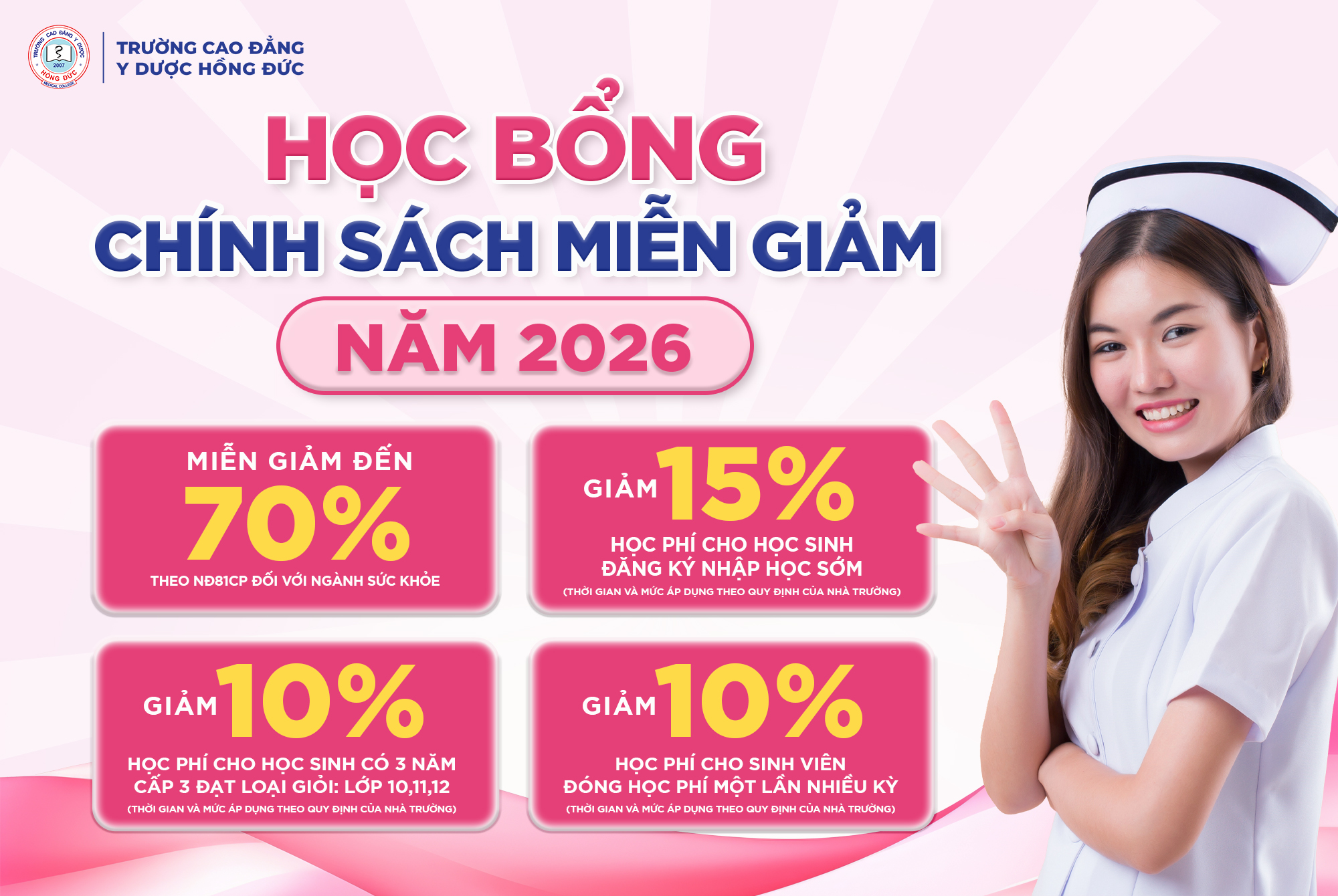 Tuyển sinh Cao đẳng Y học cổ truyền TPHCM 2026 hệ chính quy