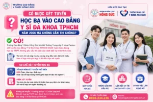 Có Được Xét Tuyển Học Bạ Vào Cao Đẳng Y Sĩ Đa Khoa TPHCM Năm 2026 Mà Không Cần Thi Không?