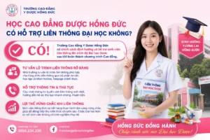 Học Cao đẳng Dược Hồng Đức Có Hỗ Trợ Liên Thông Đại Học Không?